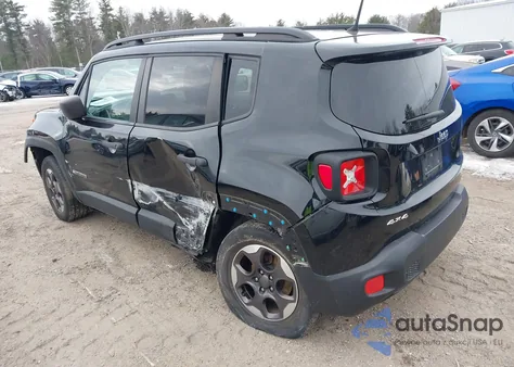 2017 Jeep Renegade Sport 4X4 z USA, uszkodzony, nr VIN ZACCJBAB7HPF86630